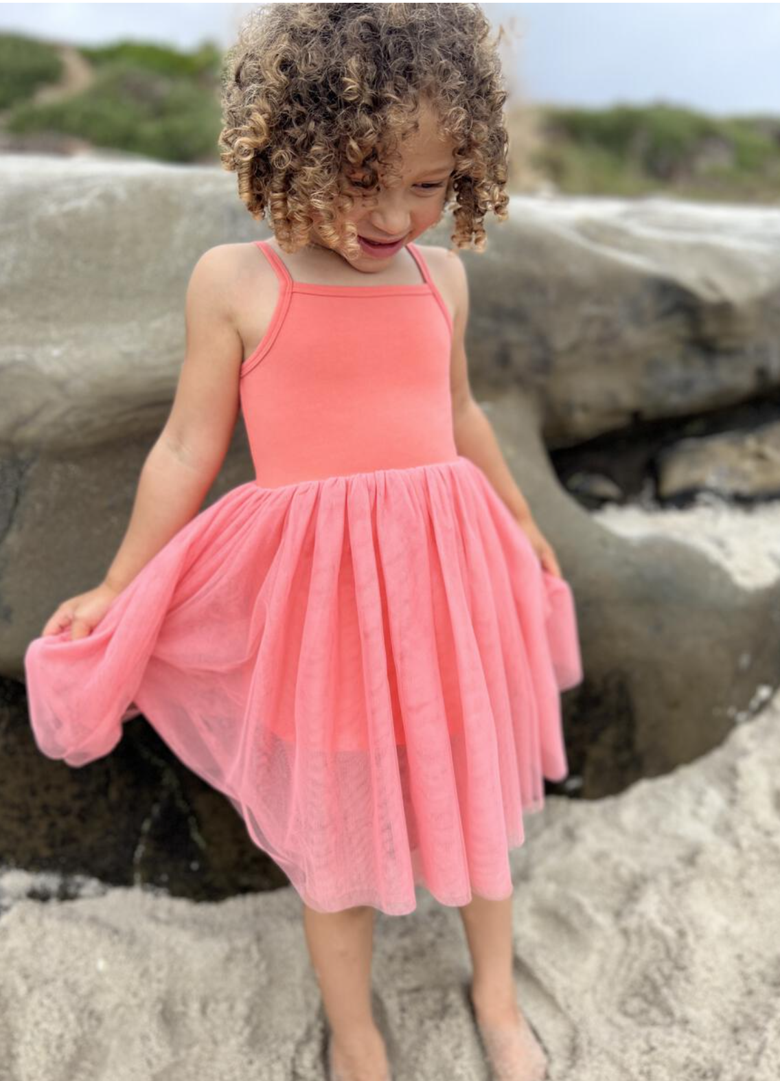 Kaia Tutu Dress Coral