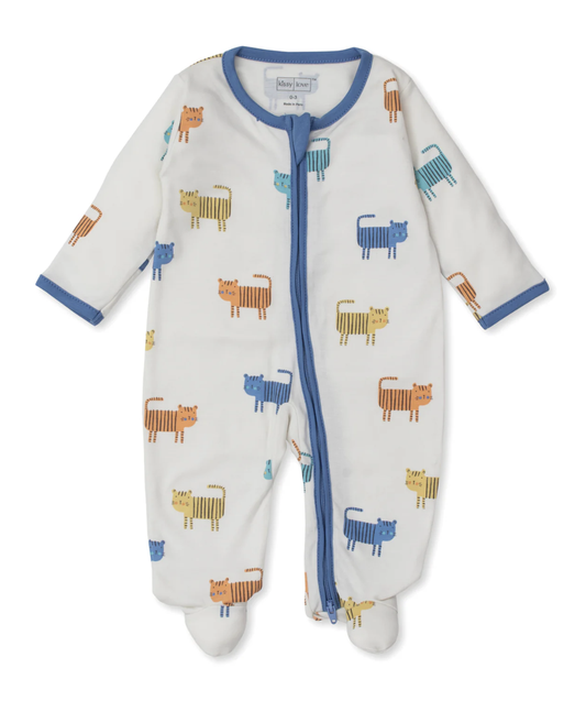 Little Tigers Zip Footie