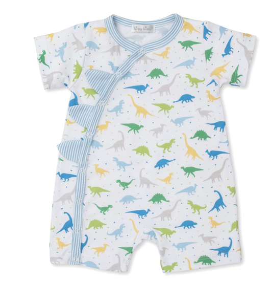 Kissy Love Dinosaur Galore Short Print Playsuit