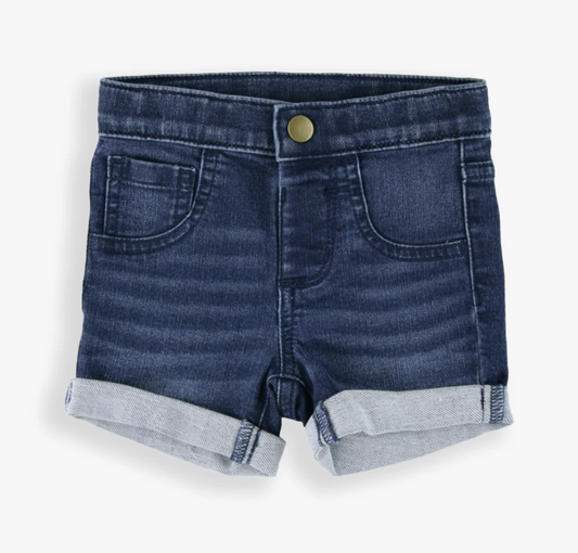 RB Medium Wash Denim Girls Shorts