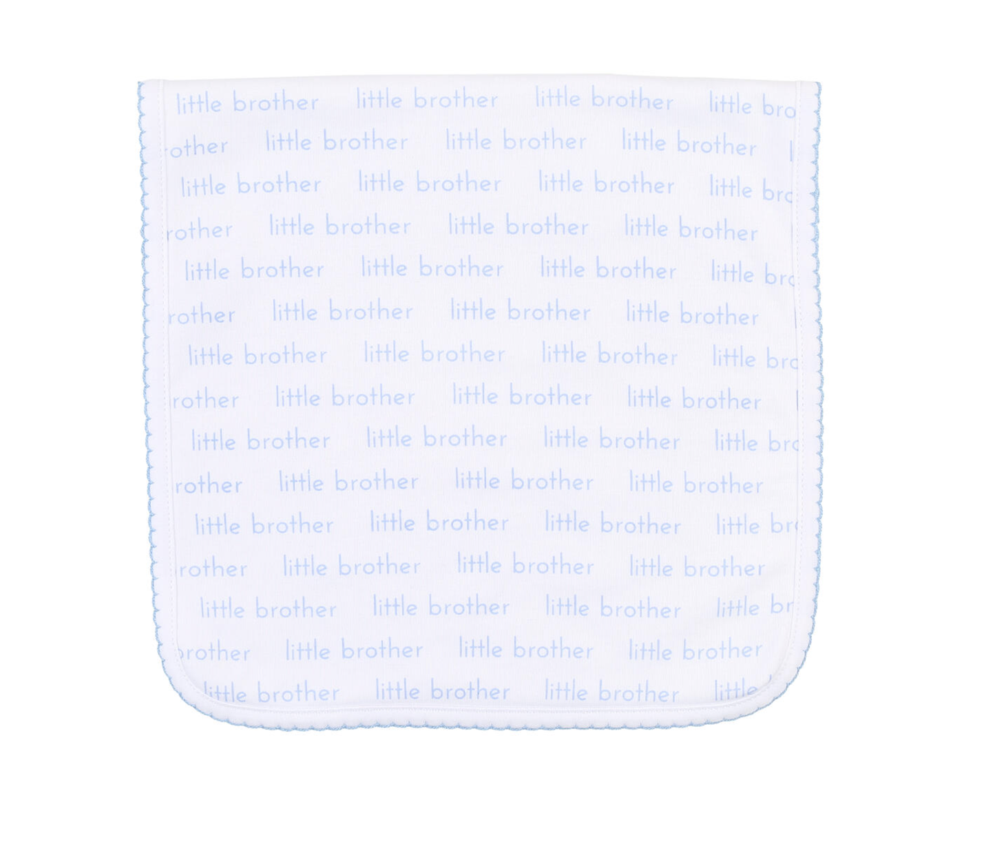 Little Brother Printed Burp Cloth