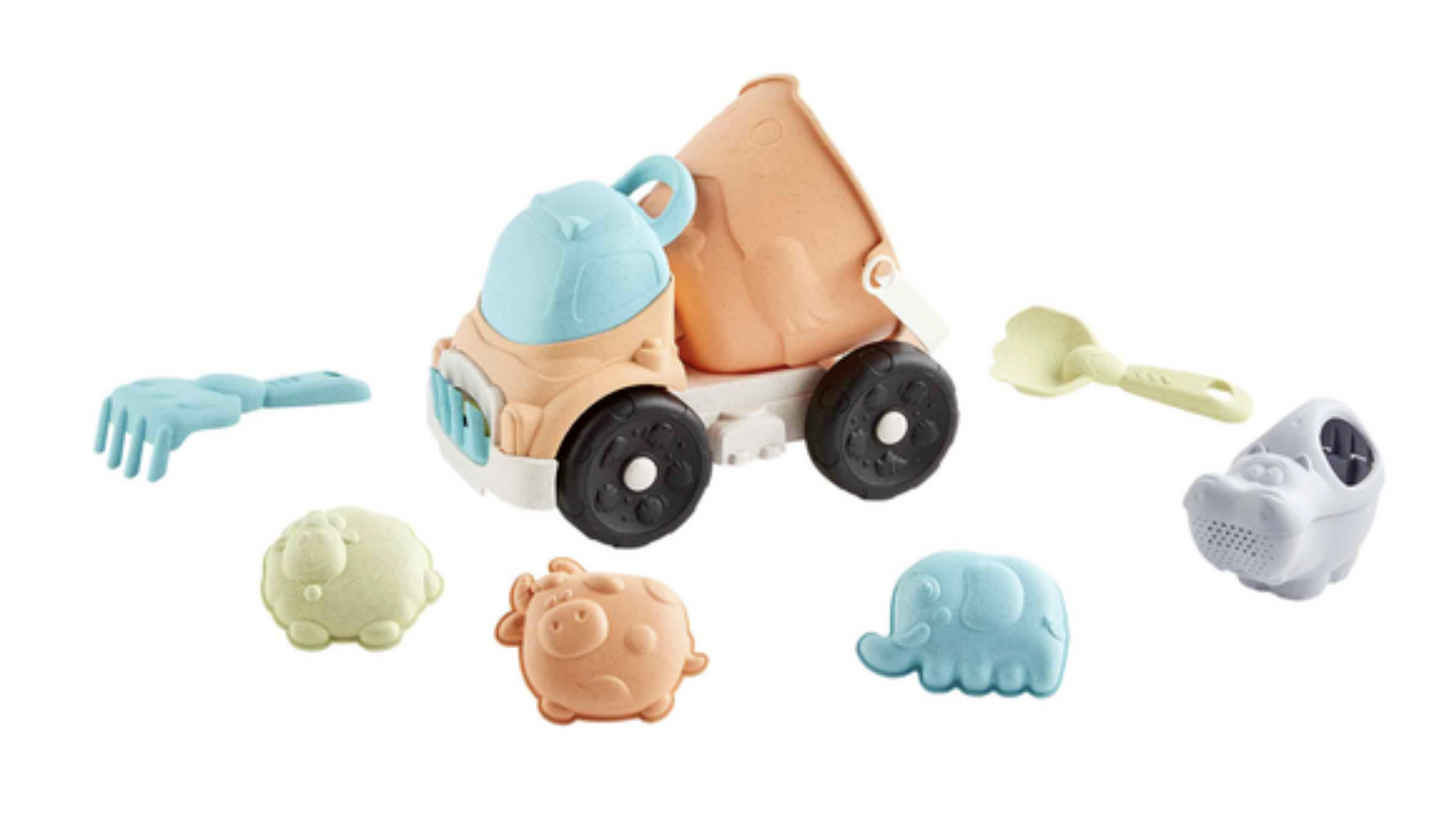 Dump Truck Beach Bucket Set