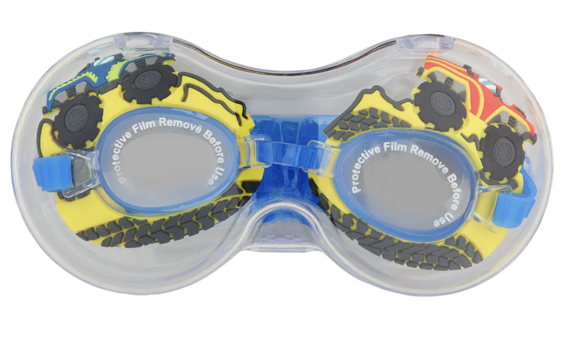 Truck Boy Swim Goggles