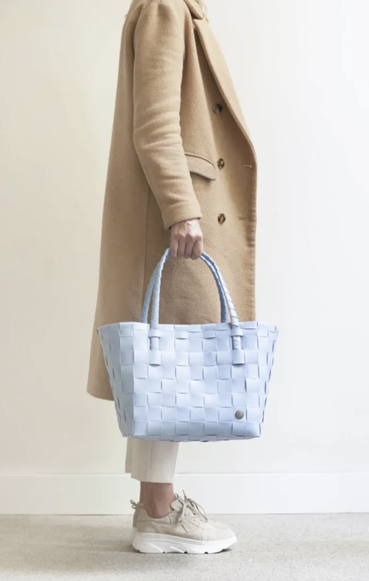 Paris Faded Blue Recycled Tote