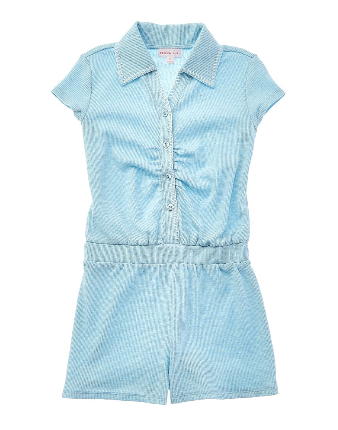 DH Blue Heather Romper