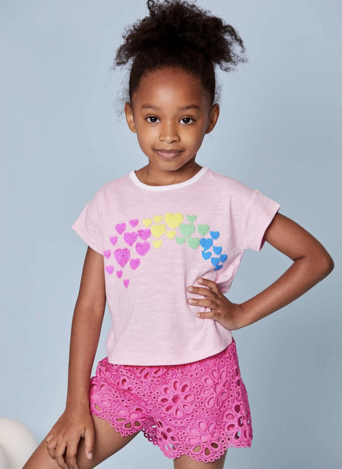 Heart Sequin Shirt
