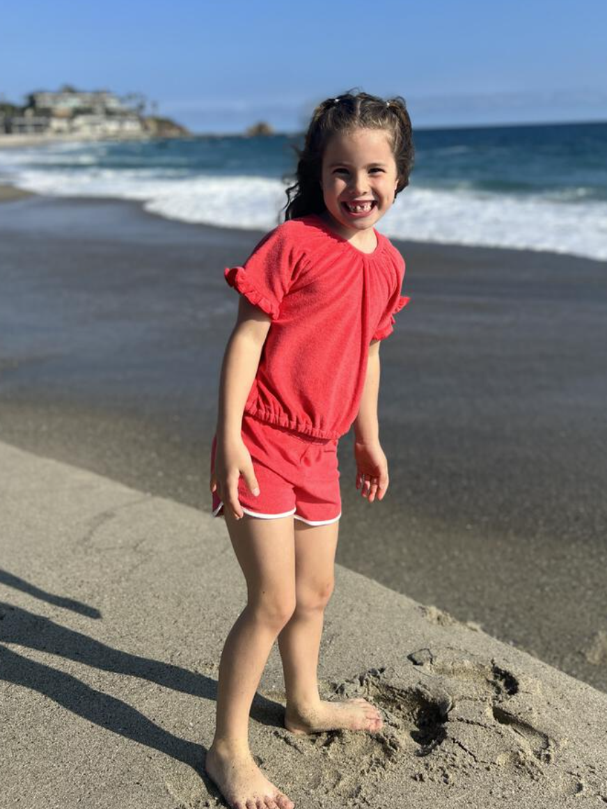 Shannon Coral Short Set