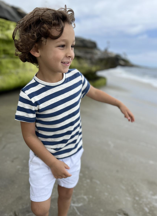 Camber Navy/White Tee