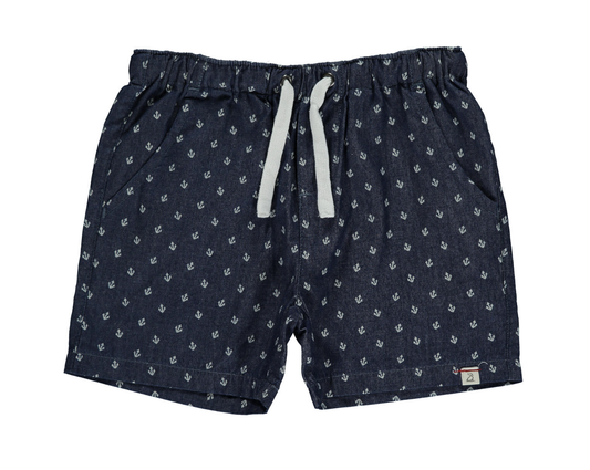 Mahalo Chambray Anchor Short