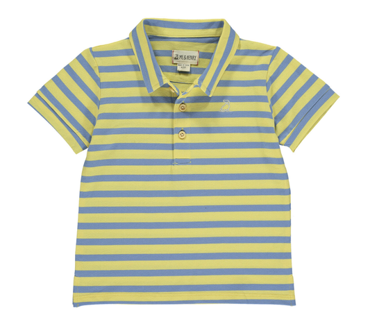 Starboard Blue/Yellow Polo