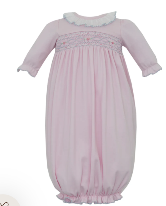 PT Emma Pink Knit Girls Sac Gown