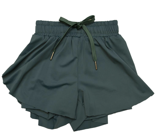 BC Green Butterfly Shorts