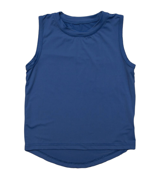 BC Royal Blue High Low Tank