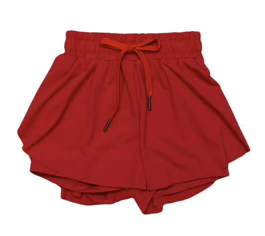 BC Red Butterfly Shorts