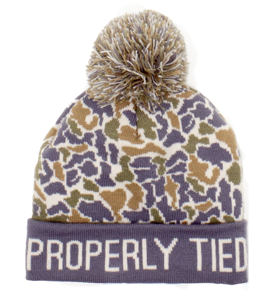 PT Boys Breck Beanie Field Camo