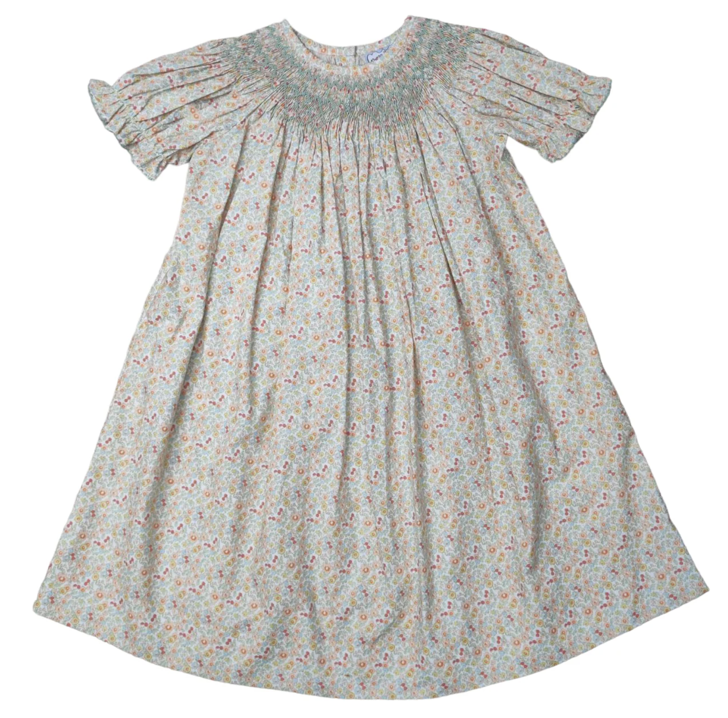 TS Ditsy Floral Smocked Geo Bishop