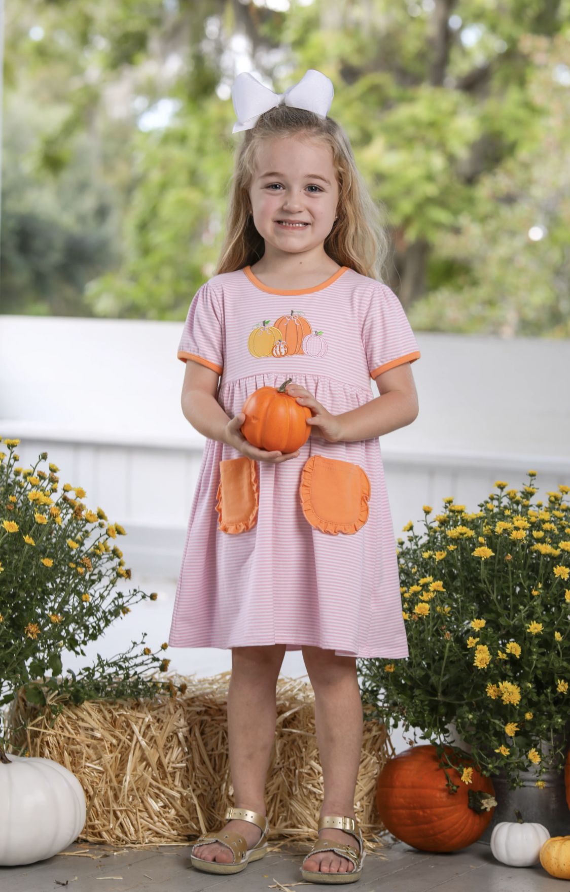 TSK Pumpkin Patch SS Dress