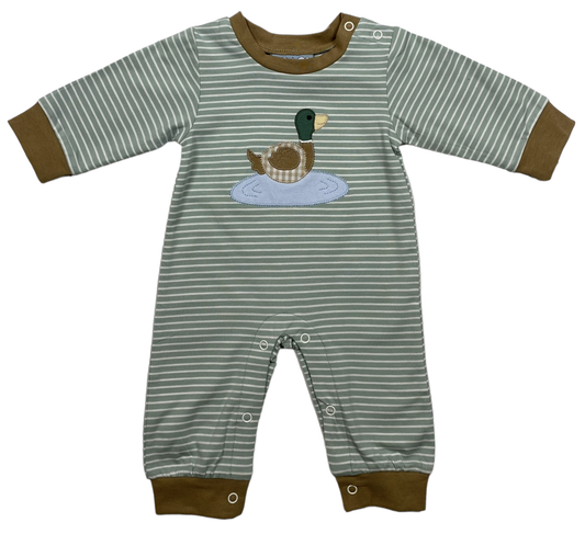 TS Duck Applique Boys Romper