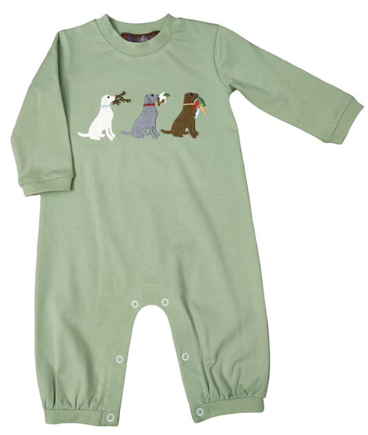 MJ Lab Trio Boys Romper