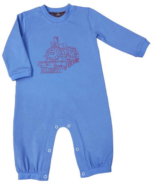 MJ Train Boys Romper