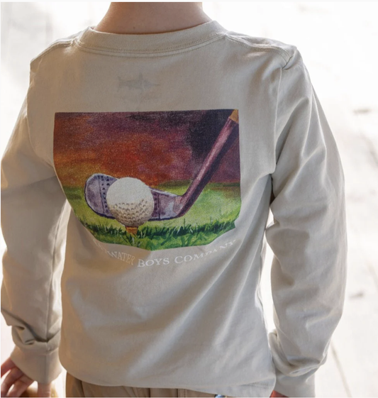 SWB Golf Ball LS Graphic Tee