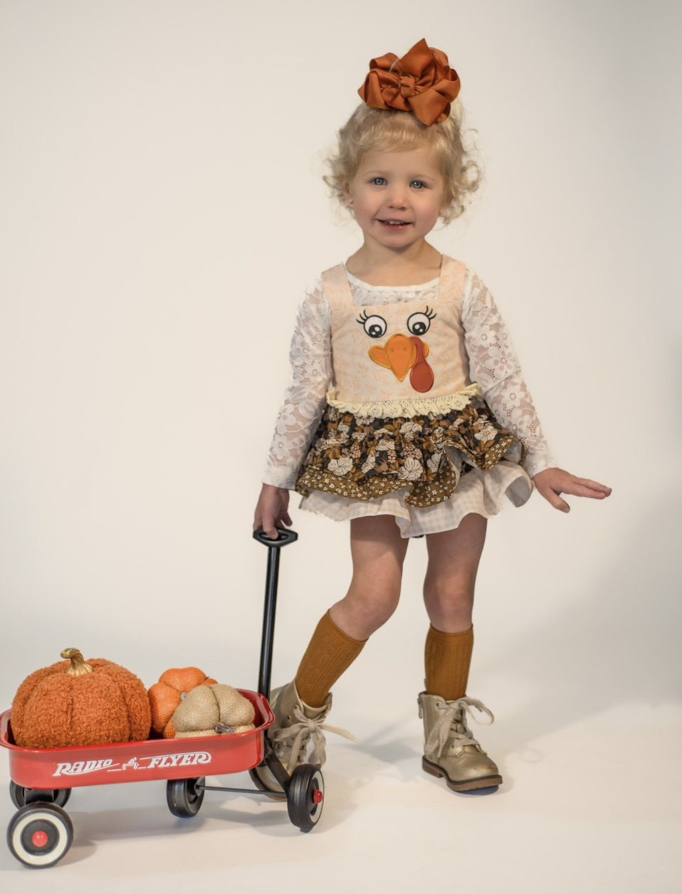 Virginia Turkey Romper