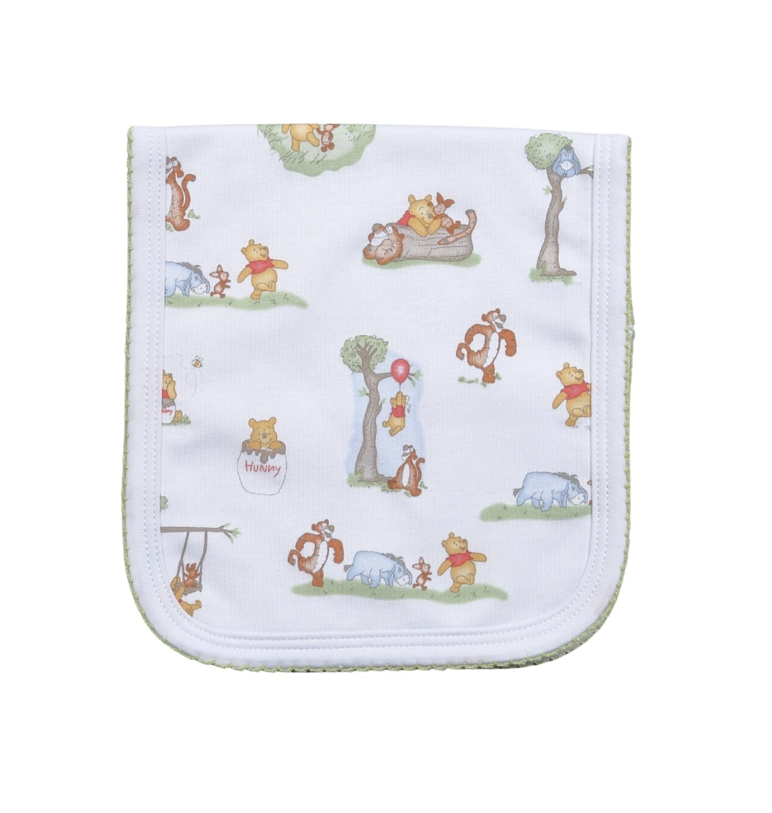 BL Honey Bear Pima Burping Pad