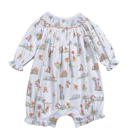 BL Honey Bear Pima Smocked Bubble