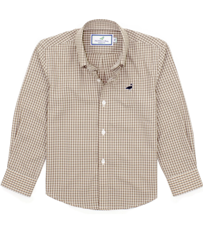 PT Boys Seasonal Sportshirt Timber