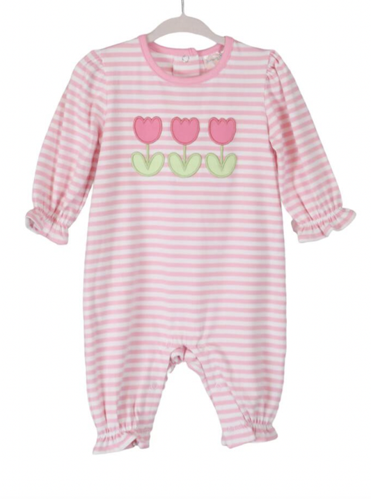 JJ Tulip Trio Girl Romper