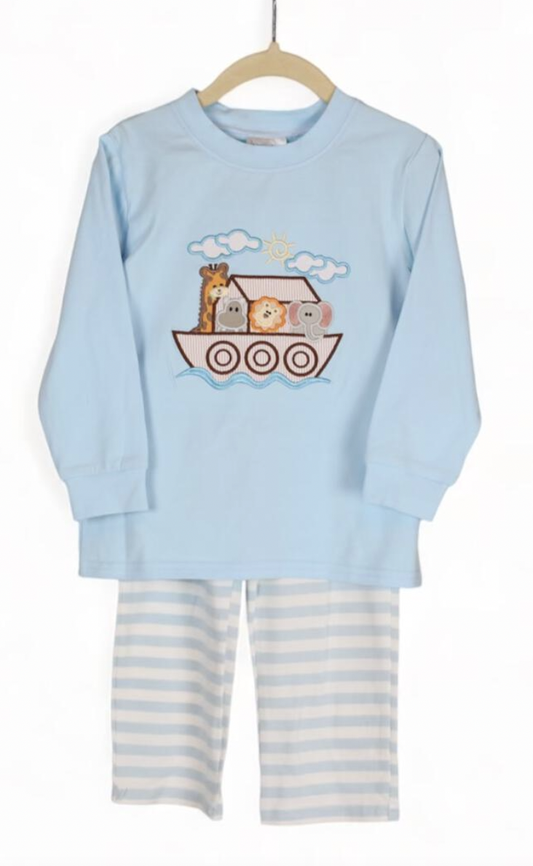 JJ Noah's Ark Boy Pants Set