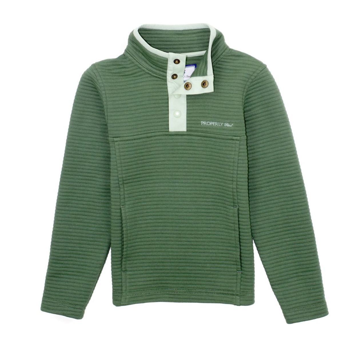 PT Boys Ridgeway Pullover Pine