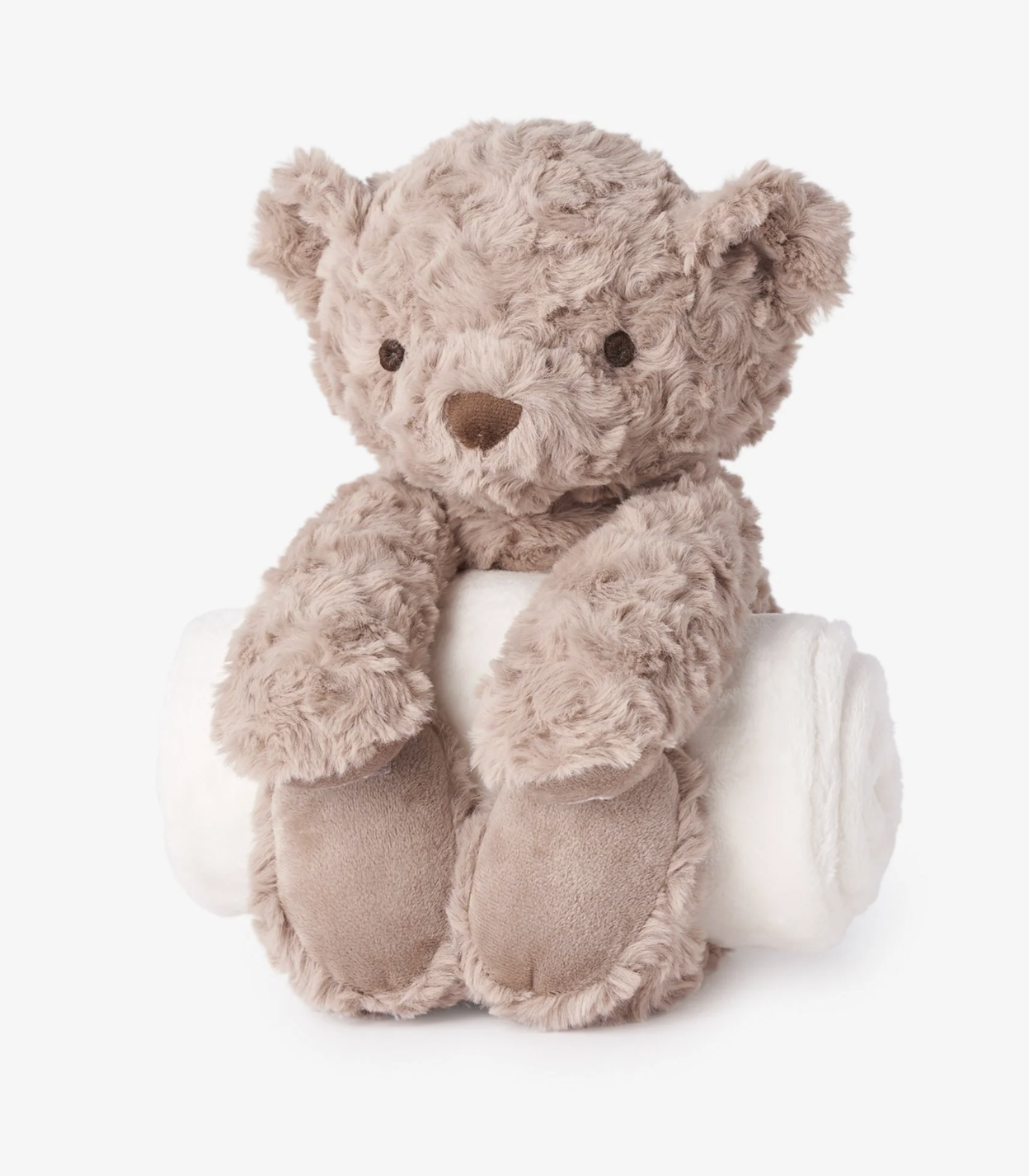 Bear Bedtime Huggie Plush Toy w/Blanket