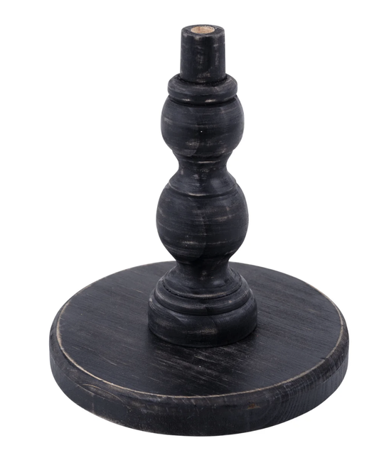 Black Wood Base