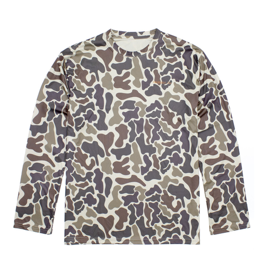 PT ADULT Performance LS Vintage Camo