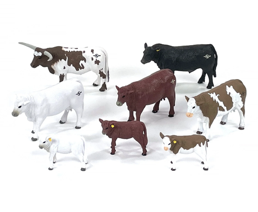 8 PC Cow Set