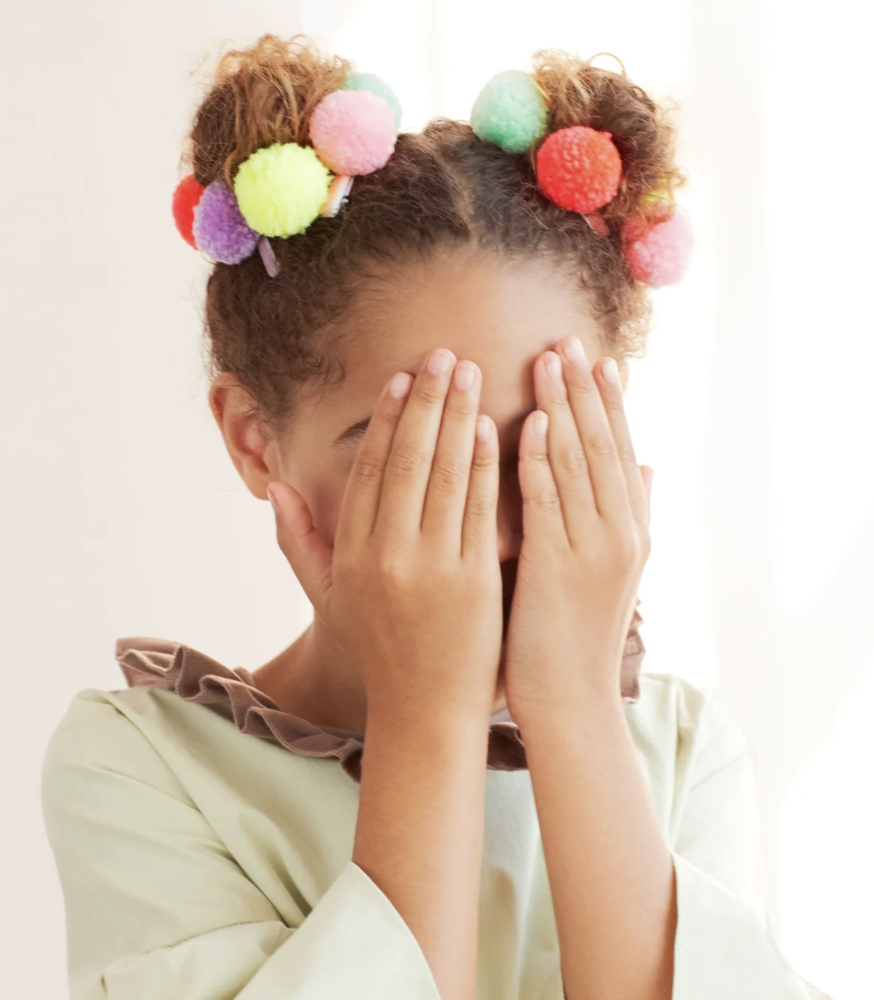 Pompom Unicorn Hair Clips