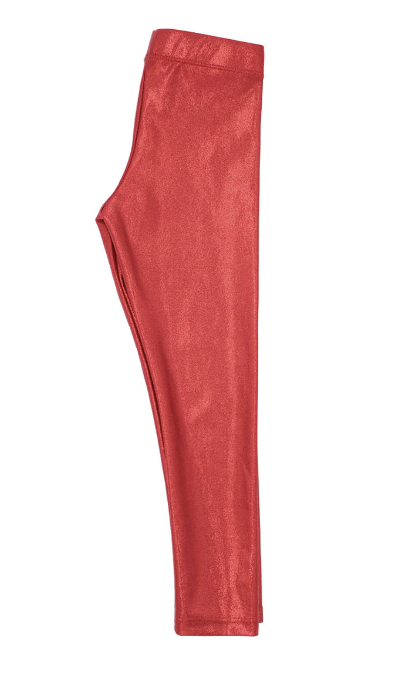 Red Shimmer Legging