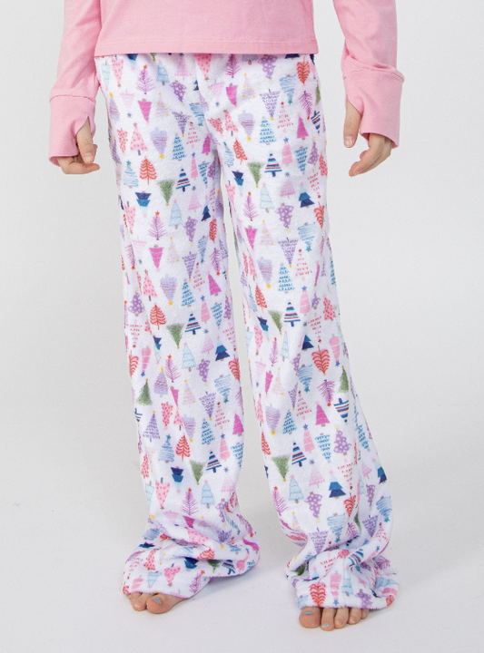 Merry Christmas Plush Loungewear Pant