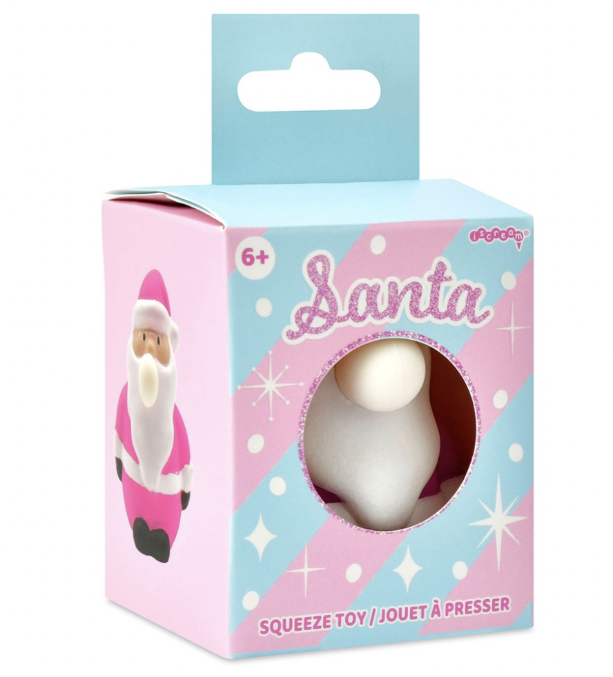 Santa Bubble Squeeze Toy