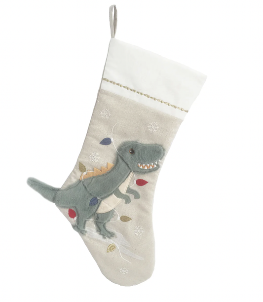 Festive Dino Stocking