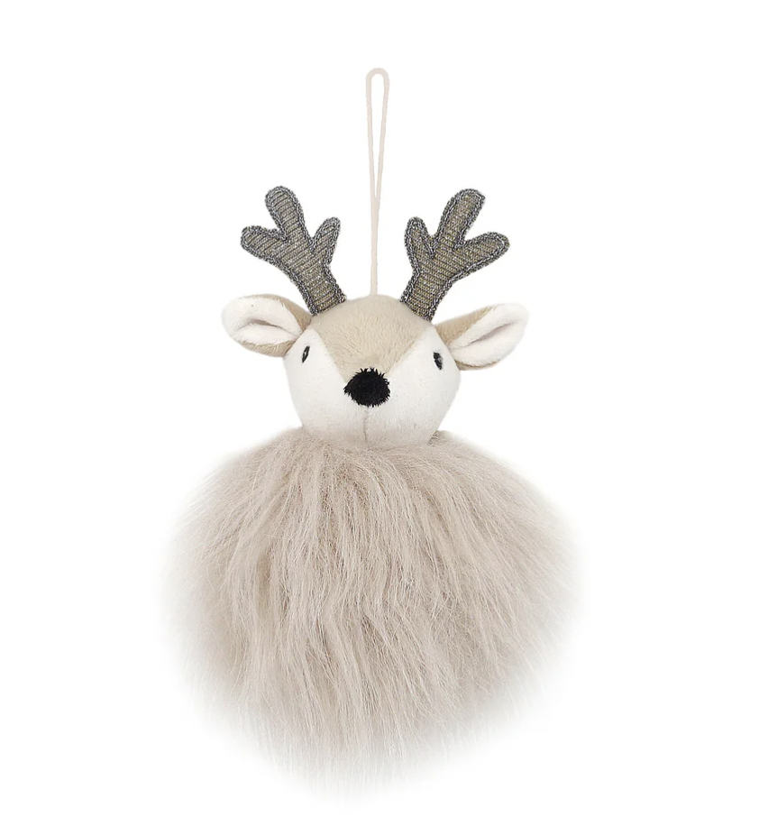 Ivy Reindeer Ornament