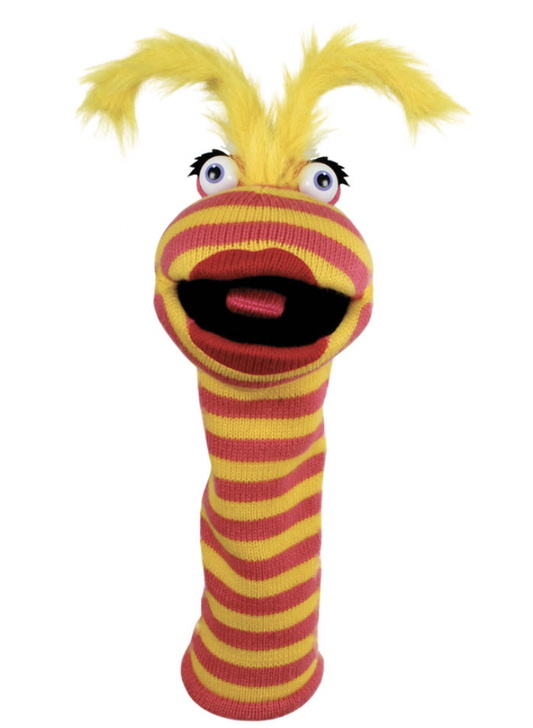 Knitted Puppet- Lipstick