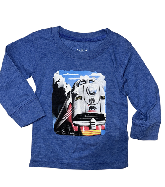 WW Train LS Tee Blue Moon Blend