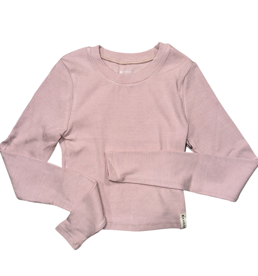 Petal Bloom Cotton Fleece Top