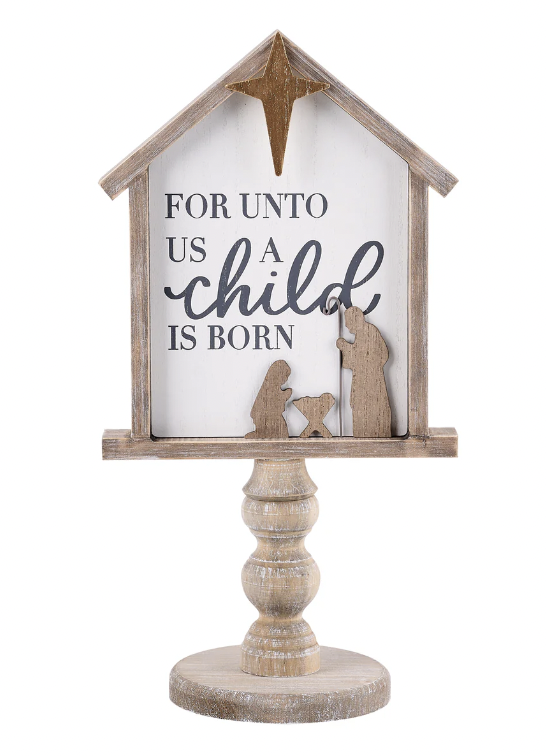 Unto Us A Child Is Born Stand