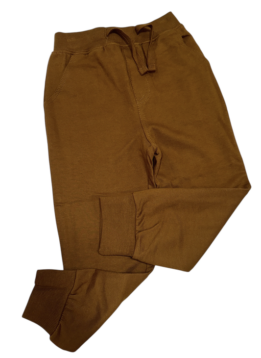 Tan Terry Pant w/Cuff & Pocket