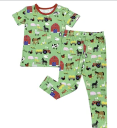 MM Farm Short Sleeve Pjs