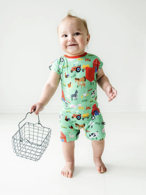 MM Farm Short Romper