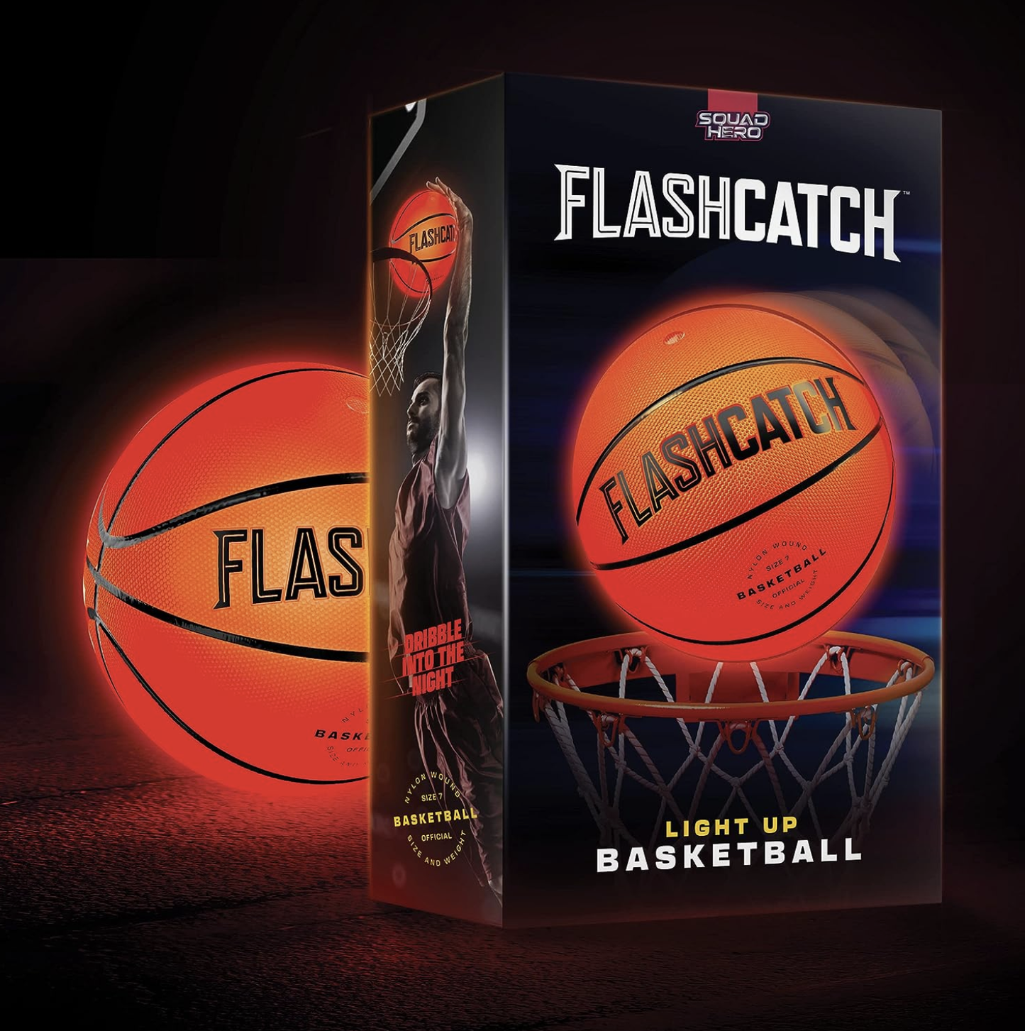 Flash Catch- Light Up Basketball